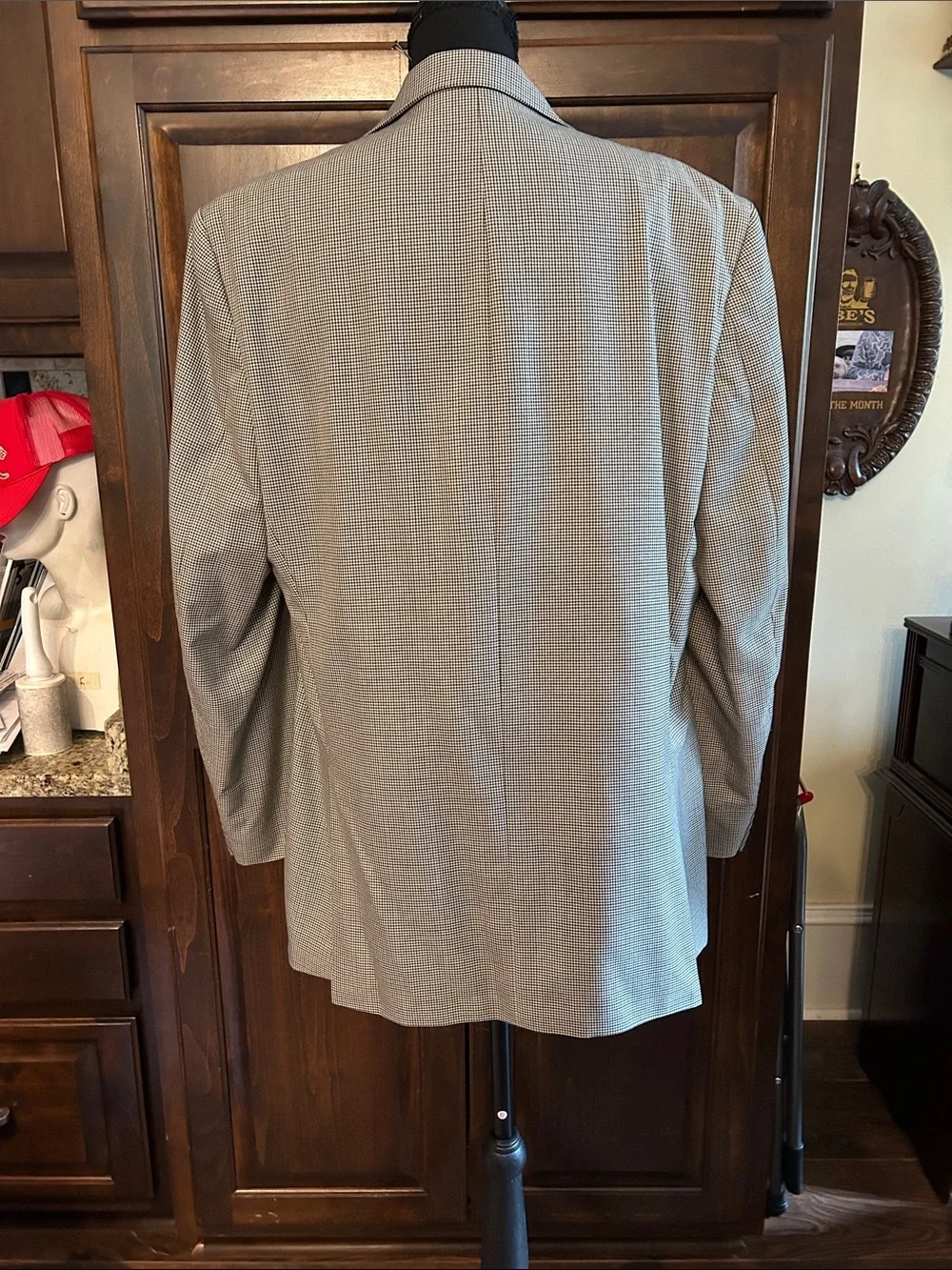 Lauren Ralph Lauren 44L Light Gray Two-Button Textured Sport Coat